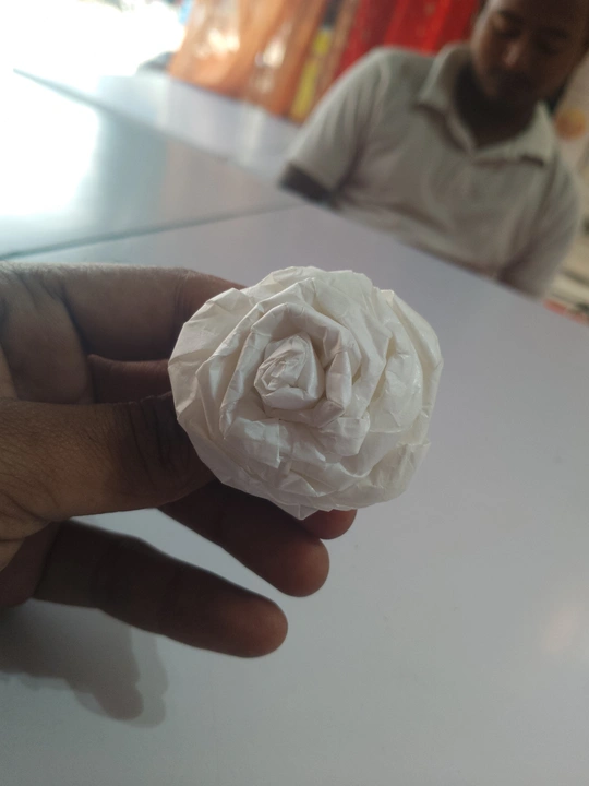 Post image Paper flower origami rose for decoration at just only 10 rupees