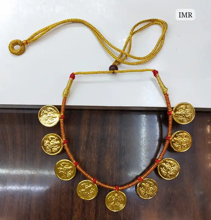 Coin necklace  uploaded by Neekibha Collections  on 11/22/2023