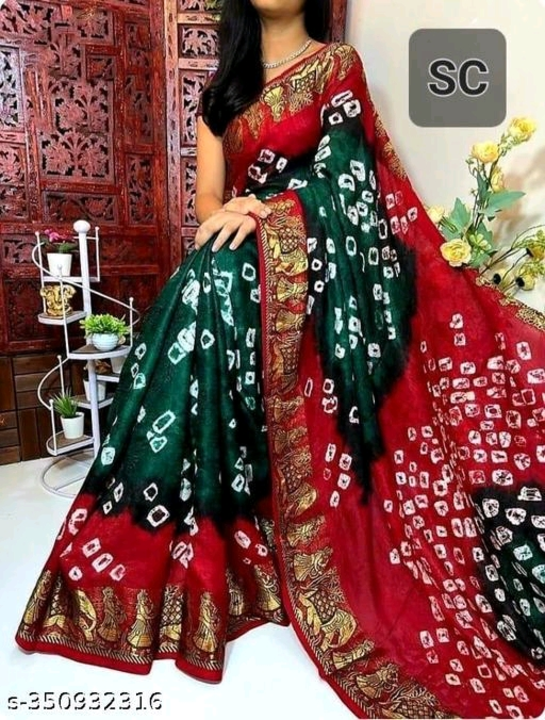 Post image Catalog Name:*Alisha Drishya Kurti Fabrics*
Fabric: Organza
Pattern: Printed
Net Quantity (N): 1
Sizes: 
Free Size (Length Size: 3