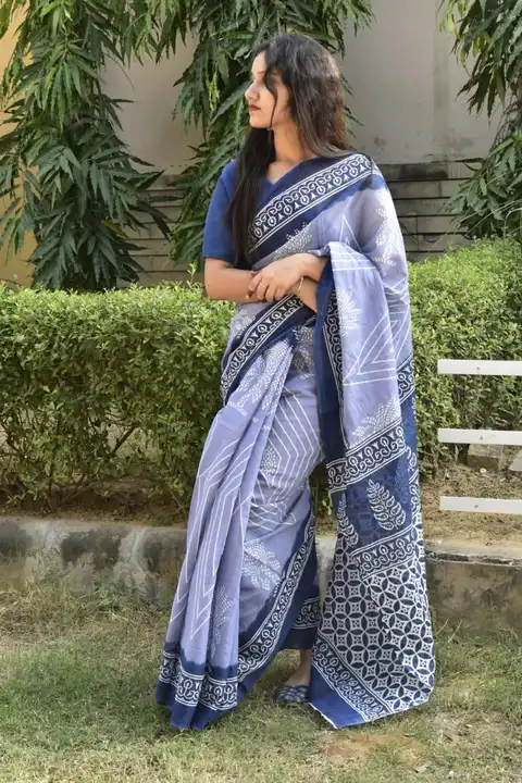 Cotton mulmul sarees  uploaded by The print house  on 11/22/2023