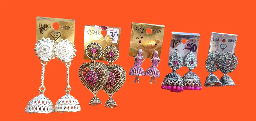 Earrings combo offr sale stock out  uploaded by Krishna collection on 11/22/2023