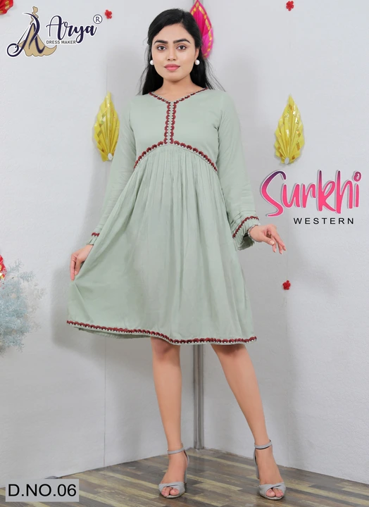 Surkhi fancy tunic  uploaded by Arya dress maker on 11/22/2023