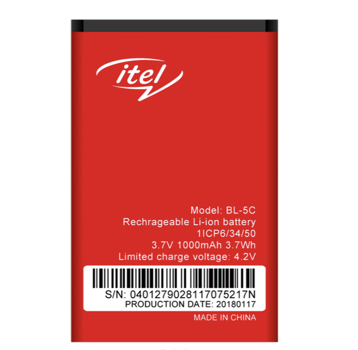 Itel Bl-5C Mobile Battery uploaded by business on 11/22/2023