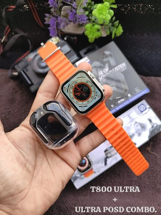 Combo T800Ultra SmartWatch Plus Ultra POSD Earbuds uploaded by Kripsons Ecommerce on 11/22/2023