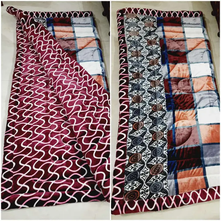 Reversible quilt uploaded by Rajesh handloom outlet on 11/22/2023