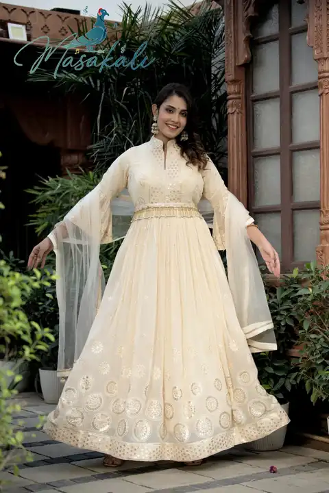 Gown uploaded by Taha fashion from surat on 11/22/2023