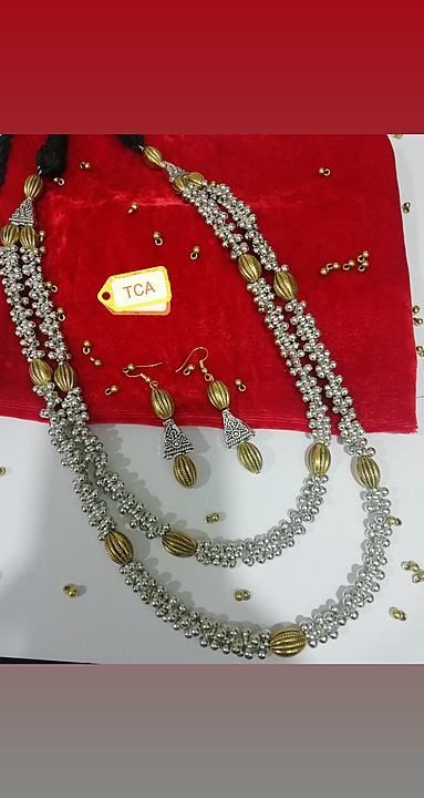 Handcrafted Diva style jewellery set uploaded by business on 5/16/2020