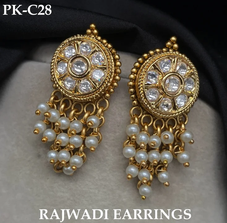 Rajwadi earrings  uploaded by business on 11/23/2023