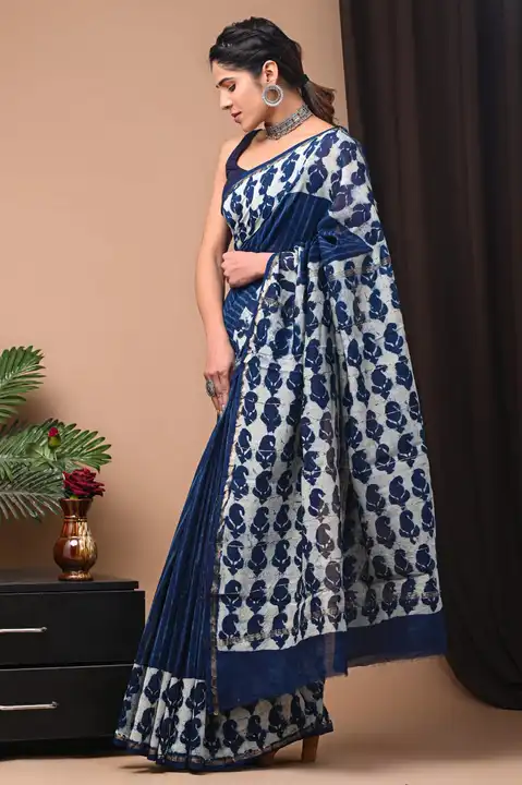 Chanderi saree  uploaded by business on 11/23/2023