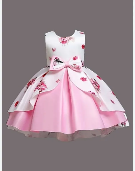 Fancy girls frock 
Fabric mix 
Size 1 years to 7 years 
Quantity 150
*Rate 135* uploaded by Krisha enterprises on 11/23/2023