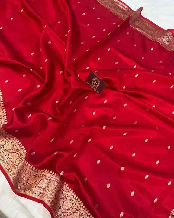 SEMI ORGANZA BANARSI SAREE  uploaded by S.N.COLLECTIONS  on 11/23/2023