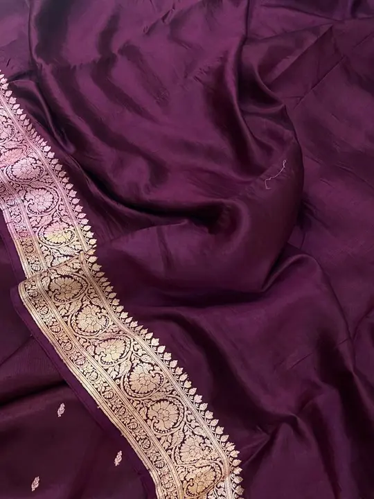 SEMI ORGANZA BANARSI SAREE  uploaded by S.N.COLLECTIONS  on 11/23/2023