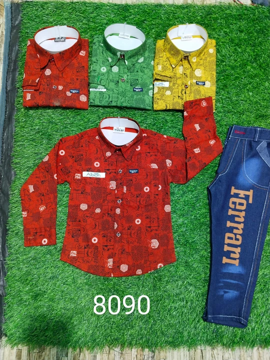 Laferge cotton baba suite  uploaded by M/S TULSI DRESSES on 11/23/2023