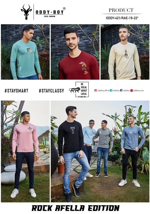 ODDY-BOY Men's Sweatshirt RN-FS  uploaded by Maharashtra trading company on 11/23/2023