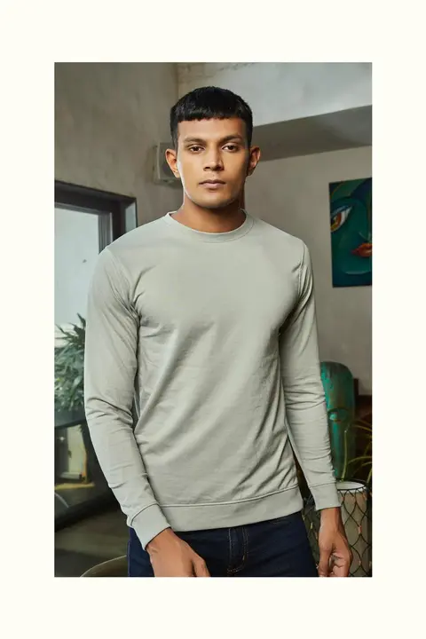 ODDY-BOY Men's Plain Sweatshirt  uploaded by Maharashtra trading company on 11/24/2023