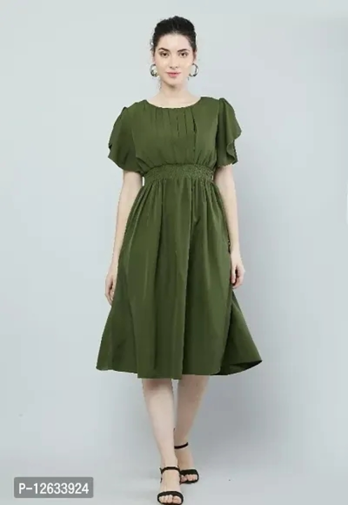 Classic Polyester Solid Dresses For Women uploaded by Amazing Fashion on 11/24/2023