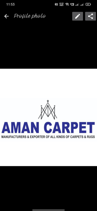 Post image Aman Carpet  has updated their profile picture.