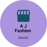 Business logo of A J fashion