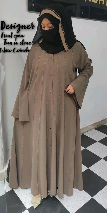 Pintacks abaya sivayi uploaded by M.N.Collection on 11/24/2023