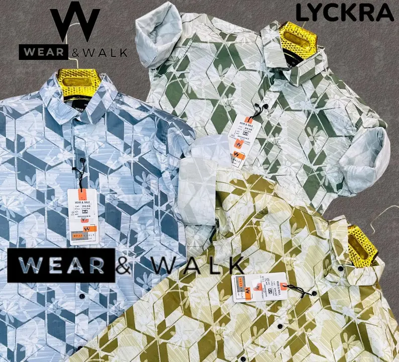 WEAR & WALK IMPORTED Oxford LYCKRA M L XL RS ONLY 215/-  🔥 uploaded by business on 11/24/2023