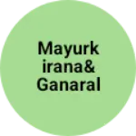 Business logo of Mayurkirana& ganaral store