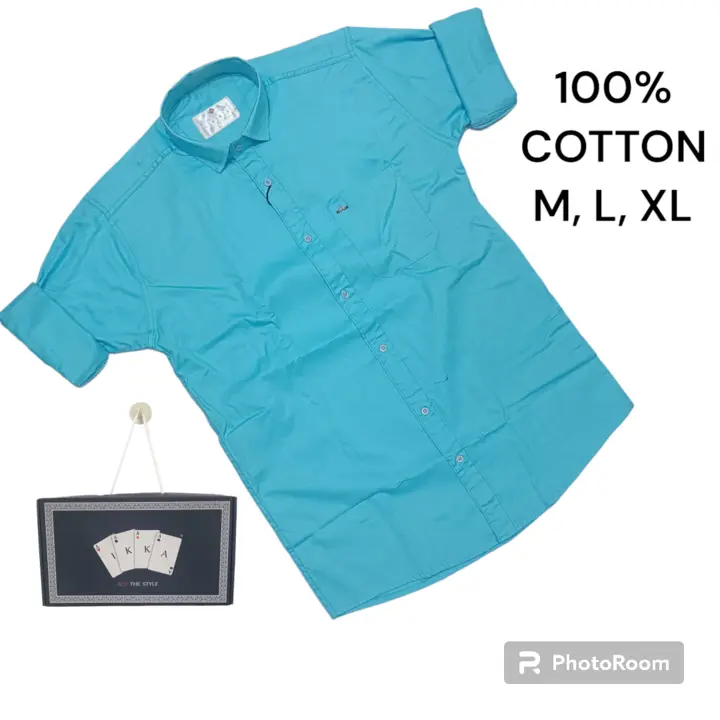 Men 100% Cotton Box Pack Shirt uploaded by business on 11/24/2023