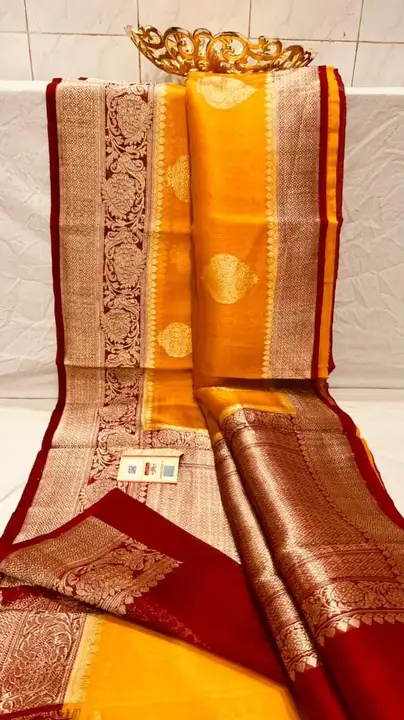 Banarasi silk saree  uploaded by NOOR FABRICS.  on 11/24/2023