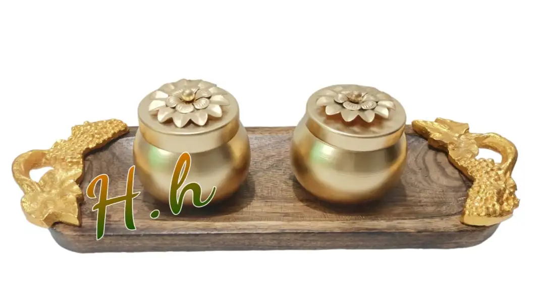 Decorative Jars Tray Set Combo Collection Used For Gifting  Available  in Very Reasonable Prices 
Ki uploaded by Hina Handicrafts on 11/24/2023