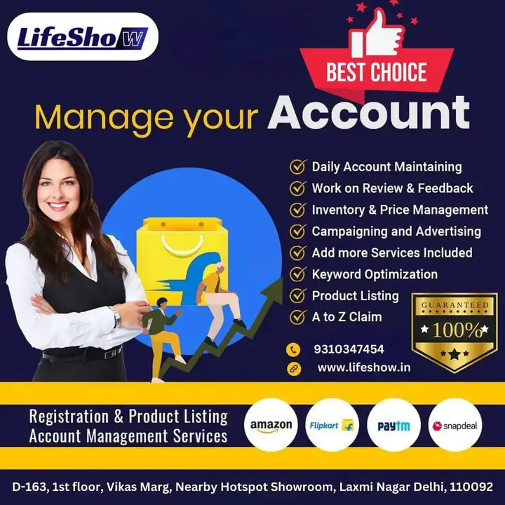 Ecommerce Account Management Services  uploaded by LifeShow on 11/25/2023