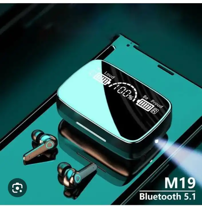 *🔥M19  Type C Buds With Powerbank 👌🏻✅✅ uploaded by business on 11/25/2023