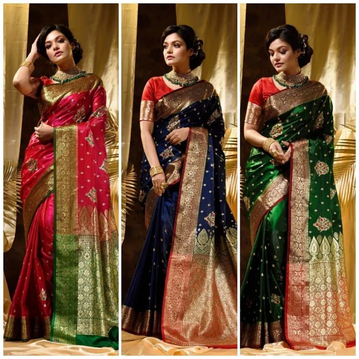 Saree Fabric Soft Lichi Silk  uploaded by business on 11/25/2023