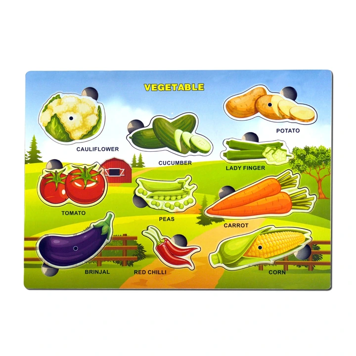 Wooden educational fruit puzzle  uploaded by business on 11/26/2023