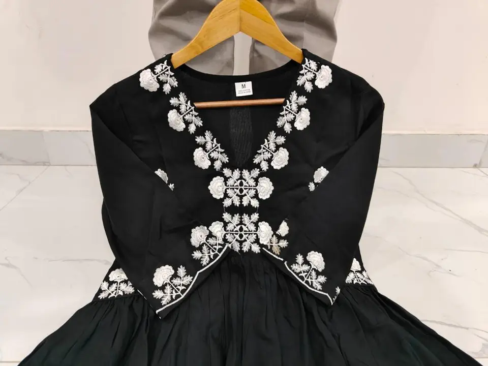 Black Beautifully Embroidered Piece  uploaded by business on 11/26/2023
