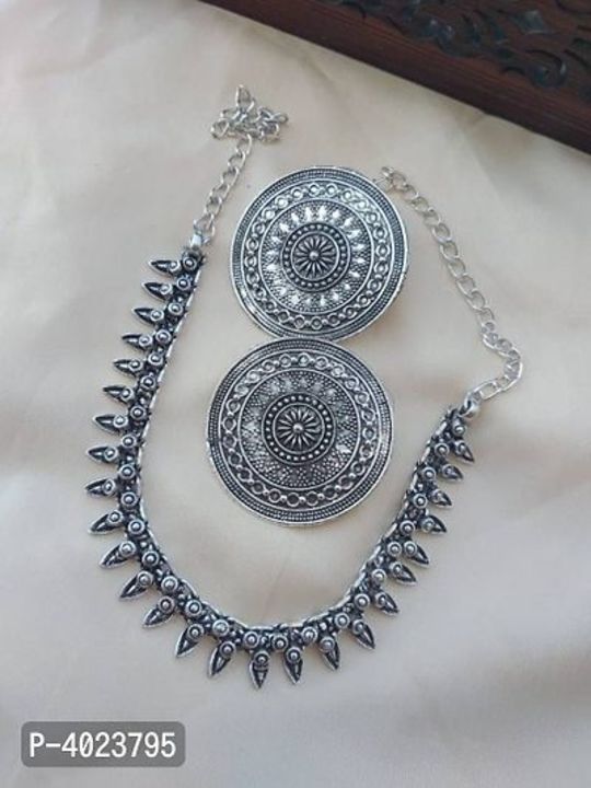 Trendy Designer Alloy Jewellery Set uploaded by SoniJi Collection on 3/23/2021