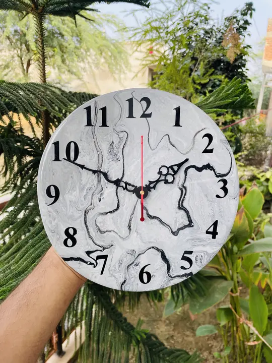 Resin clock | clocks  uploaded by business on 11/26/2023