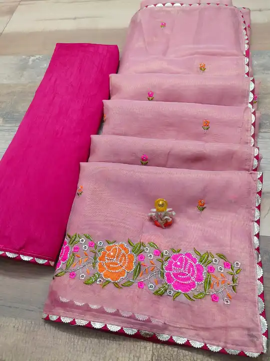 *New Exclusive Wow Looking  Fancy Saree* 

Fabric - Tissue Cotton  best fabric with beautiful design uploaded by BOKADIYA TEXOFIN on 11/26/2023