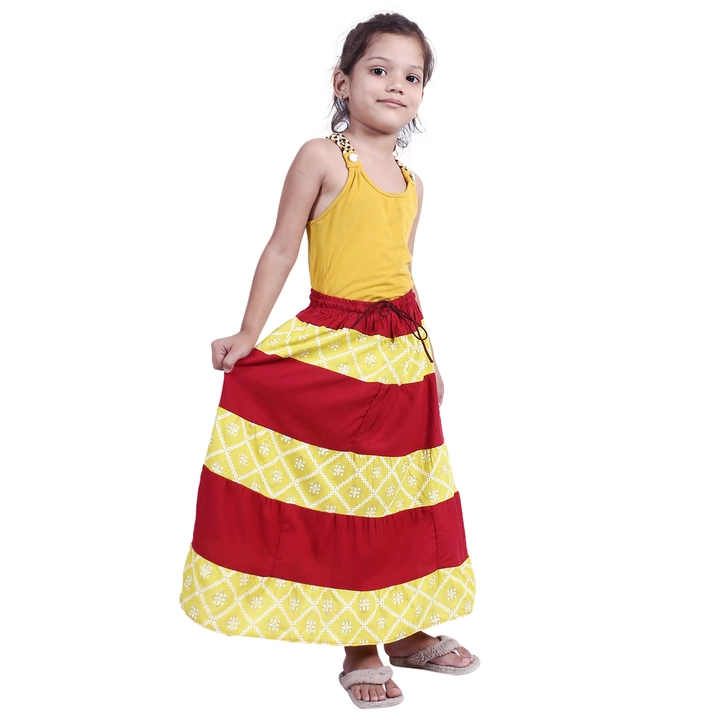 Skirt child uploaded by Shree shyam fashion on 11/26/2023