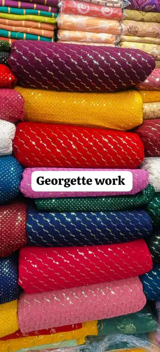 Georgette work  uploaded by Astha enterprises  on 11/26/2023
