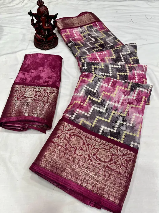 *present*

*Hit new  lehriya  special*

*Dola silk with jequrd boder*

*Running blouse*

*Total colo uploaded by business on 11/26/2023