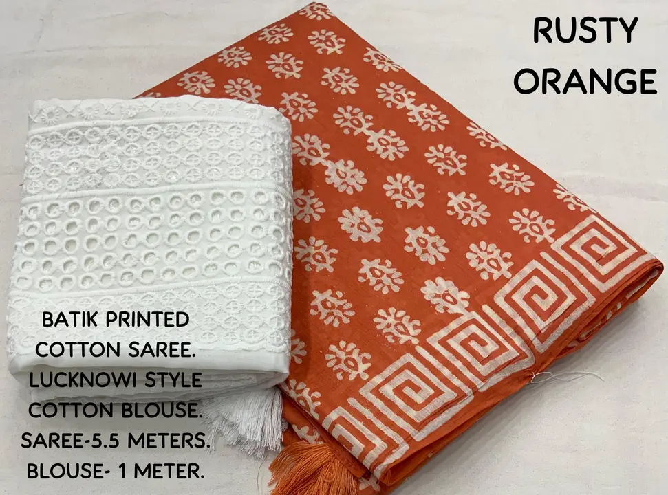 *NEW ARRIVALS*

New jaipuri cotton printed saree.

jaipuri cotton (batik prints)

Quality- soft cott uploaded by BOKADIYA TEXOFIN on 11/26/2023