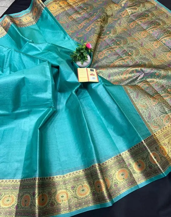 BHAGALPURI TUSSAR BY TUSSAR SAREE uploaded by S.N.COLLECTIONS  on 11/26/2023