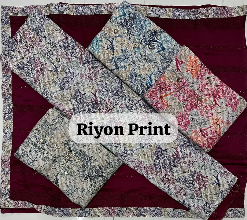 Post image I want 50+ pieces of Suits and dress material at a total order value of 10000. I am looking for Riyon to riyon print
Ret 499
No 8000779293. Please send me price if you have this available.