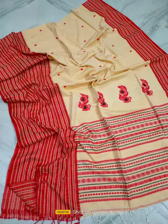 Handloom cotton saree  uploaded by business on 11/26/2023