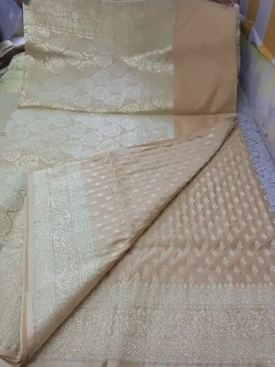 Bridal banarasi katan silk saree uploaded by business on 11/26/2023