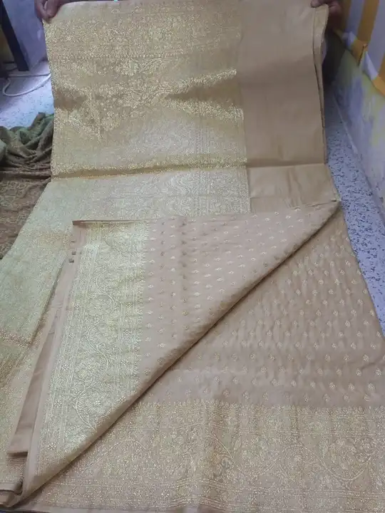 Bridal banarasi katan silk saree uploaded by Ahmad Textile on 11/26/2023