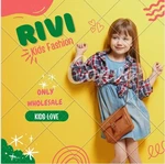 Business logo of Rivi Kids Fashion.... KIDS WHOLE SALE 