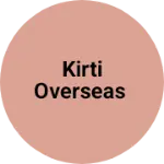 Business logo of Kirti overseas
