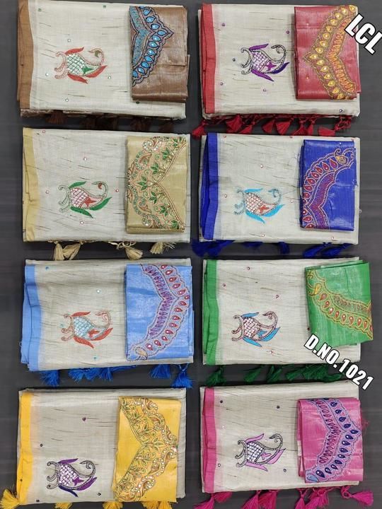 Silver Tissue Sarees uploaded by business on 3/23/2021
