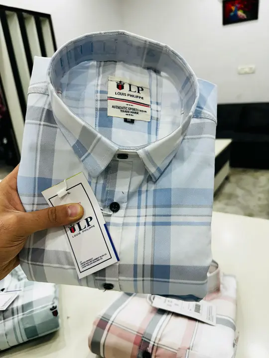 LOUIS PHLIPPE CHECK SHIRT uploaded by ZEN FASHION on 11/27/2023