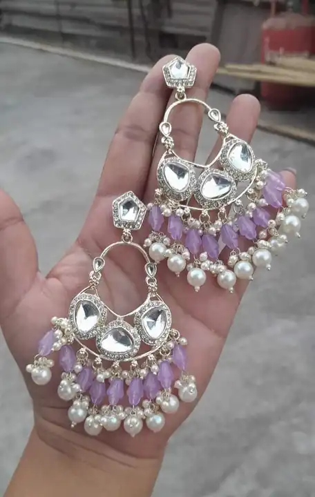 New polki Kundan earrings  uploaded by business on 11/27/2023